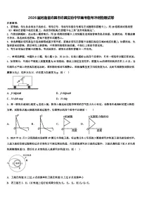 2026届河南省许昌市许昌实验中学高考临考冲刺物理试卷含解析