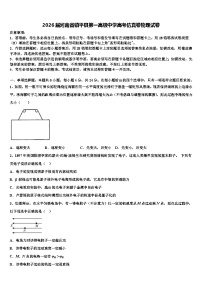 2026届河南省镇平县第一高级中学高考仿真卷物理试卷含解析