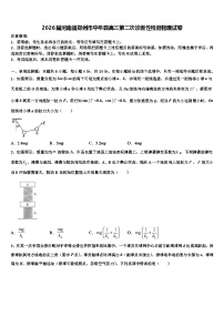 2026届河南省郑州市中牟县高三第二次诊断性检测物理试卷含解析