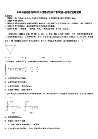 2026届河南省郑州市外国语学校高三下学期一模考试物理试题含解析