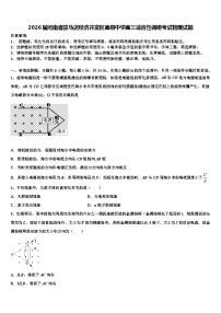 2026届河南省驻马店经济开发区高级中学高三适应性调研考试物理试题含解析