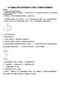 2026届黑龙江省哈尔滨市阿城区第二中学高三下学期联合考试物理试题含解析