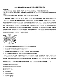 2026届河南中原名校高三下学期一模考试物理试题含解析