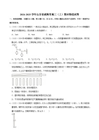 2024-2025学年山东省威海市高三（上）期末物理试卷(含详细答案解析)