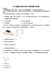 2026届黑龙江省齐齐哈尔八中高考物理一模试卷含解析
