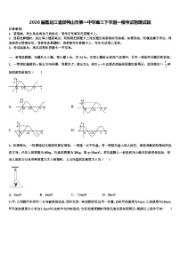 2026届黑龙江省双鸭山市第一中学高三下学期一模考试物理试题含解析