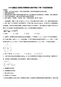 2026届黑龙江省绥化市绥棱县林业局中学高三下第一次测试物理试题含解析