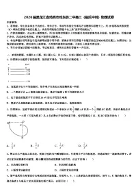2026届黑龙江省鸡西市鸡东县二中高三（最后冲刺）物理试卷含解析
