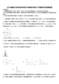 2026届黑龙江省哈尔滨市师范大学附属中学高三下学期联合考试物理试题含解析