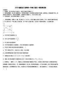 2026届黑龙江省鹤岗一中高三最后一模物理试题含解析