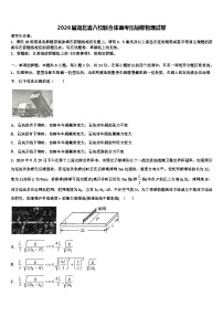 2026届湖北省八校联合体高考压轴卷物理试卷含解析