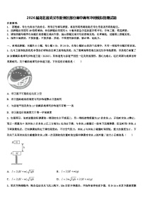 2026届湖北省武汉市新洲区部分高中高考冲刺模拟物理试题含解析