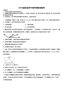 2026届湖北省咸宁市高考物理必刷试卷含解析(1)