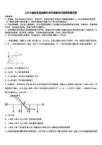 2026届湖北省宜昌市协作体高考压轴卷物理试卷含解析2