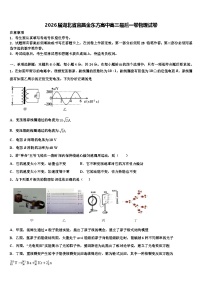 2026届湖北省宜昌金东方高中高三最后一卷物理试卷含解析