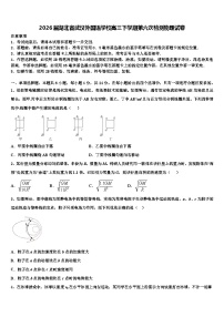 2026届湖北省武汉外国语学校高三下学期第六次检测物理试卷含解析