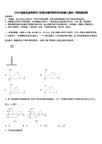 2026届湖北省孝感市八所重点高中教学协作体高三最后一卷物理试卷含解析