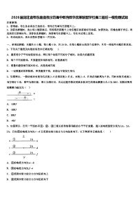2026届湖北省鄂东南省级示范高中教育教学改革联盟学校高三最后一模物理试题含解析