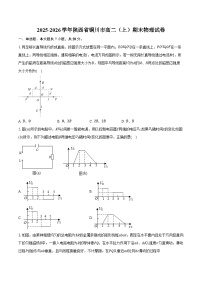 2025-2026学年陕西省铜川市高二（上）期末物理试卷（含答案）