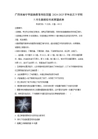 2024-2025学年广西省南宁市邕衡教育名校联盟高三下学期5月全真模拟考物理试卷（学生版）