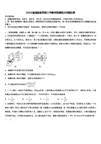 2026届湖南省茶陵三中高考物理倒计时模拟卷含解析