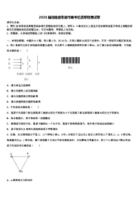 2026届湖南省常德市高考仿真卷物理试卷含解析