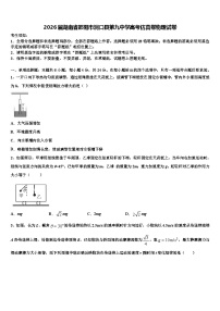 2026届湖南省邵阳市洞口县第九中学高考仿真卷物理试卷含解析