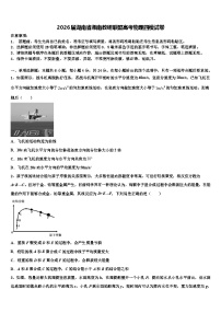 2026届湖南省湘南教研联盟高考物理四模试卷含解析