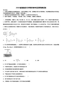 2026届湖南省长沙浏阳市高考仿真卷物理试题含解析