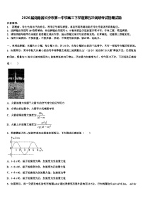2026届湖南省长沙市第一中学高三下学期第五次调研考试物理试题含解析