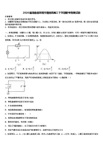 2026届湖南省邵阳市隆回县高三下学期联考物理试题含解析