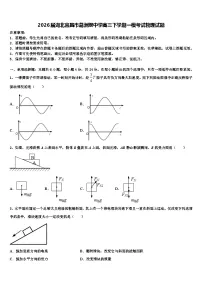 2026届湖北宜昌市葛洲坝中学高三下学期一模考试物理试题含解析
