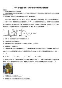 2026届湖南省株洲二中高三第五次模拟考试物理试卷含解析