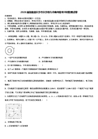 2026届湖南省长沙市长沙县九中高考临考冲刺物理试卷含解析