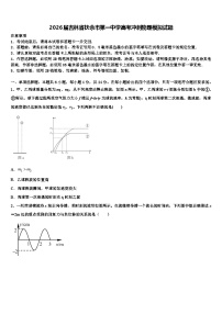 2026届吉林省扶余市第一中学高考冲刺物理模拟试题含解析