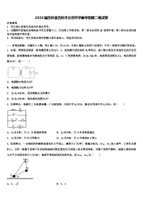 2026届吉林省吉林市示范中学高考物理二模试卷含解析