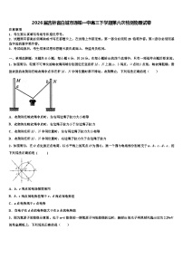 2026届吉林省白城市通榆一中高三下学期第六次检测物理试卷含解析