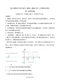 湖北省随州市部分高中2025-2026学年高二上学期1月期末联考试卷 物理（含答案）