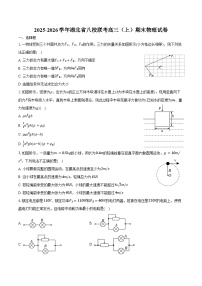 2025-2026学年湖北省八校联考高三（上）期末物理试卷（含解析）