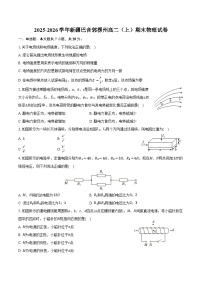 2025-2026学年新疆巴音郭楞州高二（上）期末物理试卷（含答案）