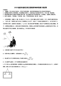 2026届吉林省延边州汪清县四中高考物理三模试卷含解析