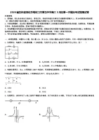 2026届吉林省通化市梅河口市第五中学高三3月份第一次模拟考试物理试卷含解析