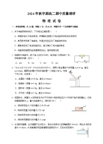 江苏省常州市2024-2025学年高二上学期11月期中考试 物理试卷 含答案