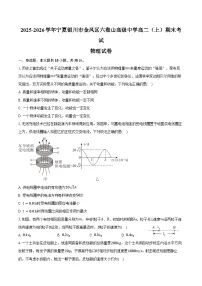 2025-2026学年宁夏银川市金凤区六盘山高级中学高二（上）期末物理试卷（含答案）