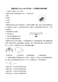 福建龙岩市2025-2026学年高二上学期期末物理试卷（含答案）