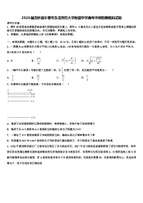 2026届吉林省长春市东北师范大学附属中学高考冲刺物理模拟试题含解析