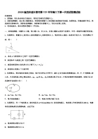 2026届吉林省长春市第151中学高三下第一次测试物理试题含解析