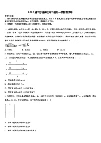 2026届江苏省两校高三最后一卷物理试卷含解析