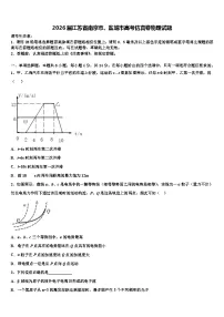2026届江苏省南京市、盐城市高考仿真卷物理试题含解析