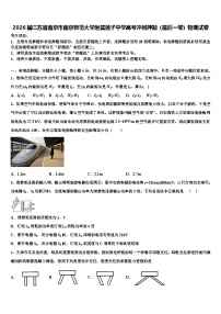 2026届江苏省南京市南京师范大学附属扬子中学高考冲刺押题（最后一卷）物理试卷含解析